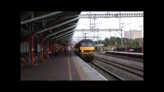 preview picture of video 'Evening Rugby Freight & Pretendaleno 31st July 2014. Classes 66, 70, 90 & 92'