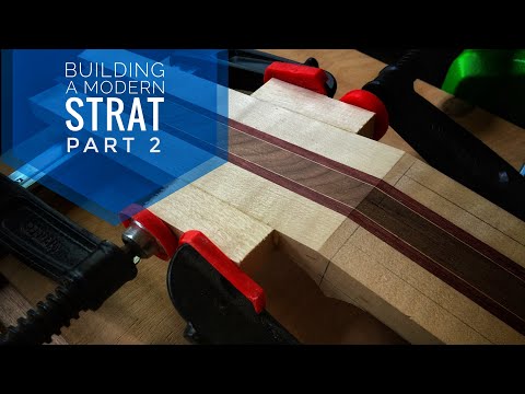 Building a modern strat guitar - Part 2/7