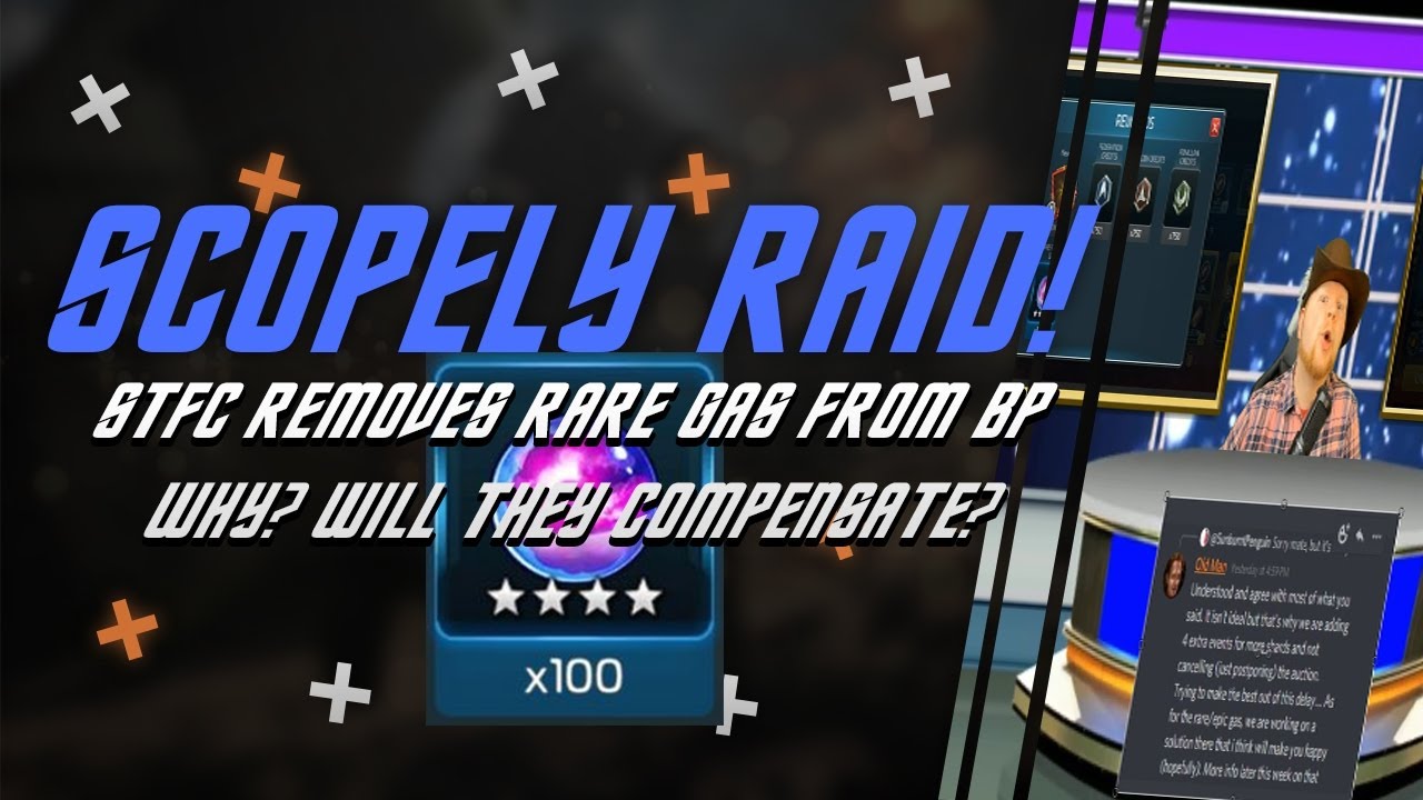 BREAKING NEWS: Scopely raids Star Trek Fleet Command of Rare Gas in Battlepass | Why? | What's next?