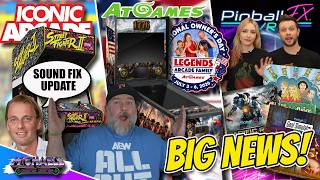 AtGames New 1776 Legends Pinball 4K, Iconic Arcade Sound Fix Update & Pinball FX VR New Games!