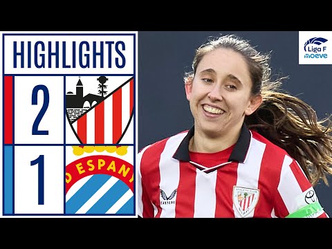 ATHLETIC CLUB 2 - 1 RCD ESPANYOL | RESUMEN LIGA F MOEVE