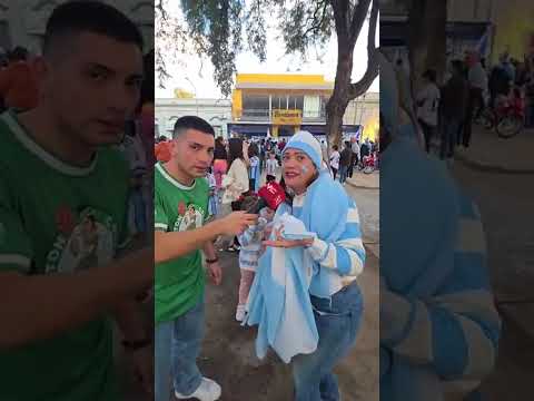 Juan Bautista Alberdi, Tucumán, celebra el pase de Argentina a la final del Mundial