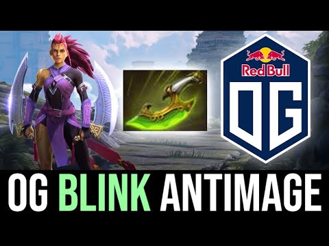 OG BLINK Anti-Mage BUILD — when you know game is over