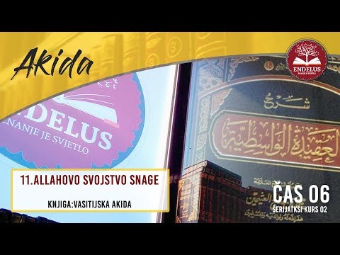 11.Allahovo svojstvo snage | Čas 6 Vasitijska akida | dr.Zijad Ljakić