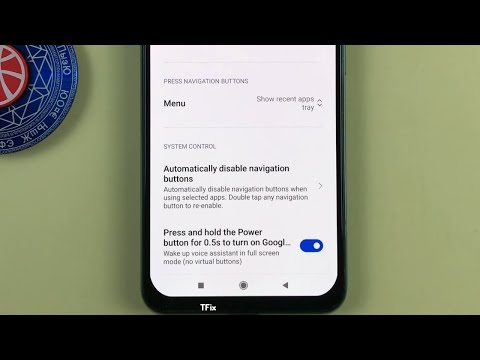 How to turn off Google Assistant when holding down the Power button Xiaomi Redmi Note 10 Android 11
