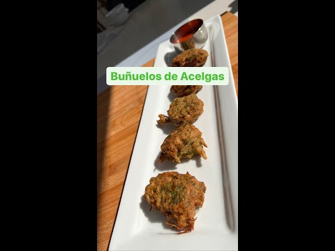 Receta de BUÑUELOS DE ACELGAS muy sencillos CON LA THERMOMIX T6
