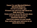 Eminem - Marshall Mathers [HQ Lyrics]
