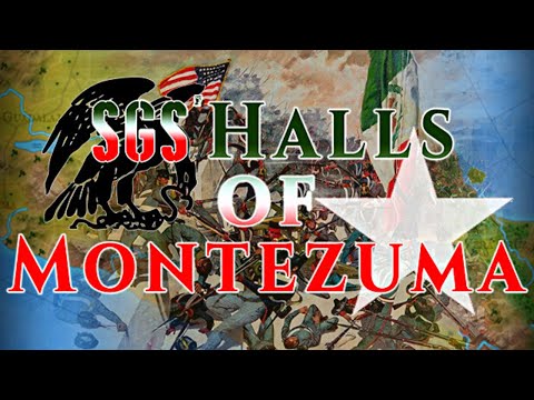 SGS Halls of Montezuma - A GREAT Wargame set in the Mexican-American War!