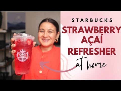 Starbucks Strawberry Acai Refresher - Copy Kat Recipe