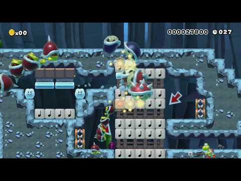 カメたちの地下帝国　SPEED RUN by サブ　りょんりょん - Super Mario Maker - No Commentary 1bn