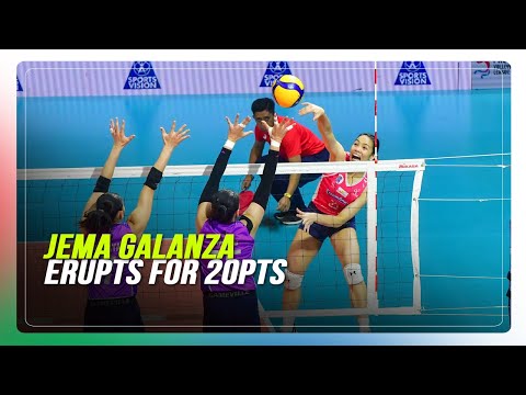 Jema Galanza talks about her 20-point performance in PVL Finals