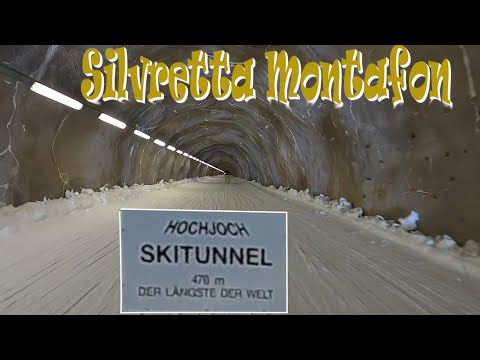⛷️ SILVRETTA MONTAFON, LANGSTE SKI TUNNEL TER WERELD !!!😶‍🌫️  #103