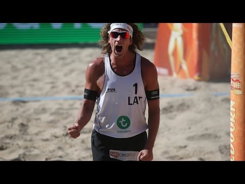 Samoilovs/Plavins (LAT) vs. Grimalt/M. Grimalt (CHI) – Apeldoorn Men World Championships 2015