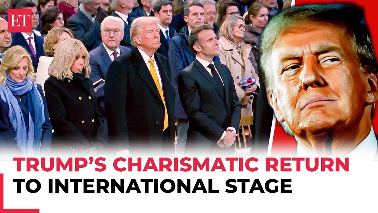 Notre Dame reopening: Handshakes, Hugs, Kisses, Trump’s charismatic return to International stage