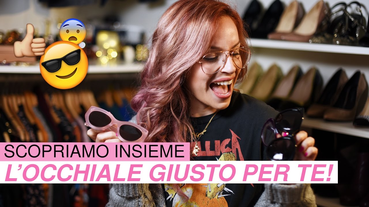 QUALI OCCHIALI SONO ADATTI A ME!! Ecco come sceglierli in base alla forma del viso!