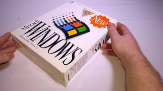 Unboxing Windows 3.1 & Installing On A Vintage Laptop ( 1995 Toshiba 2150 CDS )