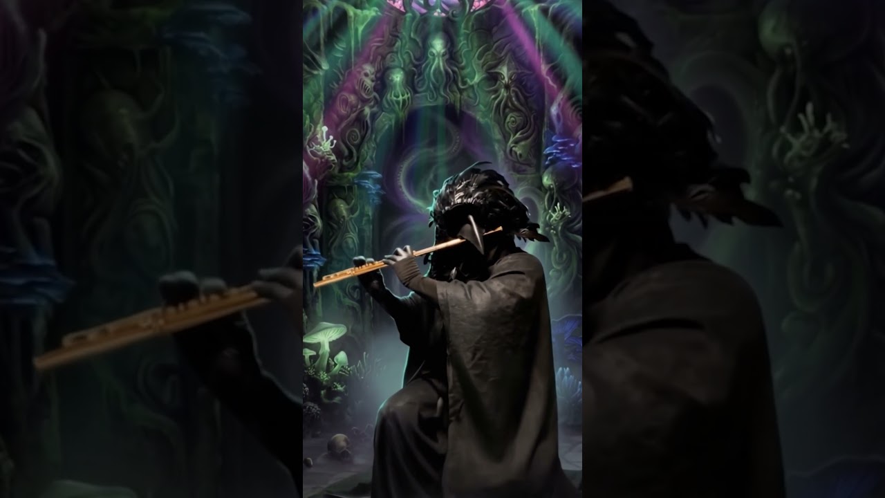 [Mythical AI] "The Carol of the Old Ones" Flute Cover | H.P. Lovecraft Historical Society #flute