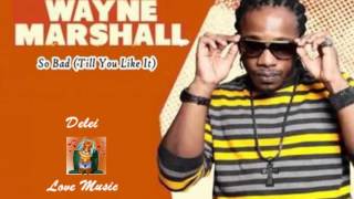 Wayne Marshall - So Bad (Till You Like It)