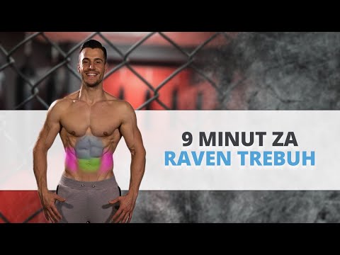 9 minut za raven trebuh