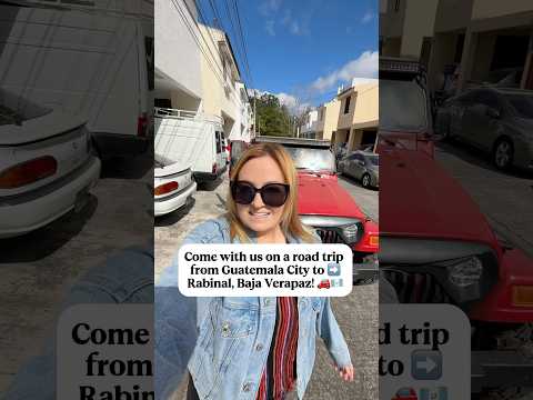 We drove from Guatemala City to Rabinal, Baja Verapaz! #guate #guatetravel #rabinalachi #guatemaya