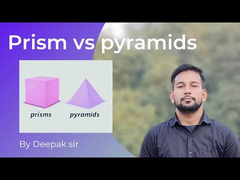 prism vs pyramids