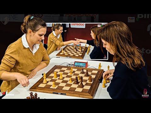 Fast and Furious: IM Eline Roebers vs GM Anna Muzychuk - World Blitz Women 2025 Semifinal