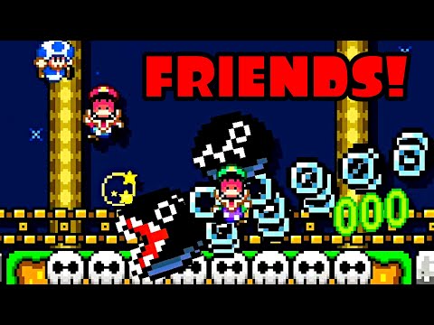 Super Mario Maker 2 Multiplayer Co-OP with Friends Online #299