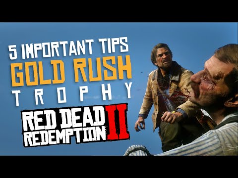 5 Tips for obtaining the Gold Rush trophy in Red Dead Redemption 2