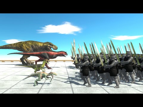 Army of the Dark Knights Vs All Factions ► Animal Revolt Battle Simulator