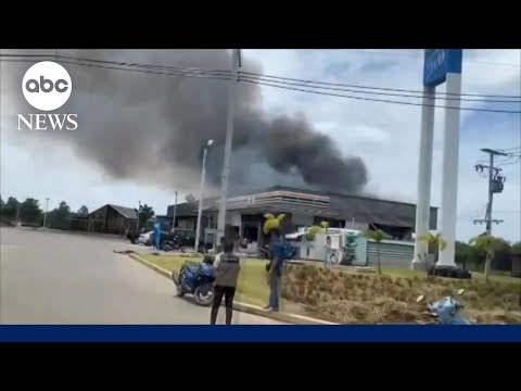 Thai and Cambodian forces clash at border, prompting US embassy alert