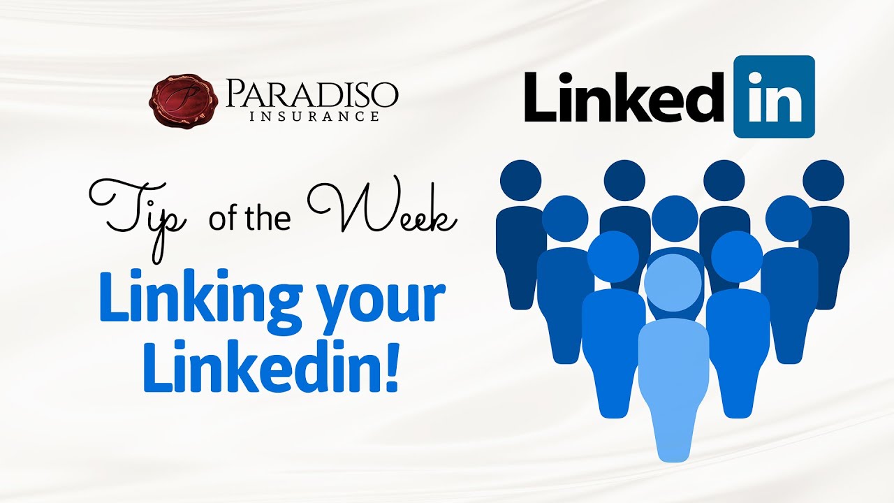 Paradiso Tip of the Week: Linking your Linkedin!