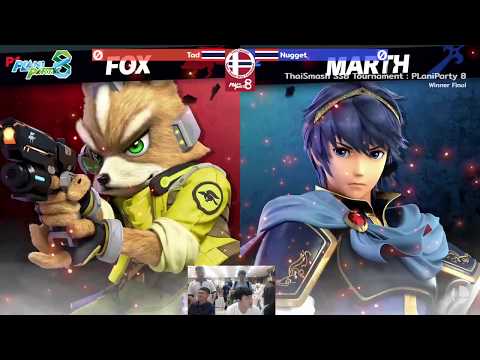 ThaiSmash SSBU Tour : PlaniParty 8 Off Stream Friendly - Talon | Book (Fox) Vs. Nest (Marth, Joker)