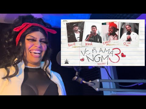 (GRINGA REACT) POESIA ACÚSTICA - VOCÊ NÃO AMA NINGUÉM 3 (KNUST, CESAR MC, CHRIS MC E XAMÃ) #eua 🇺🇸