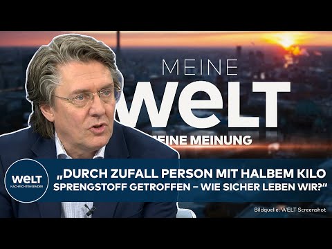 Video Thumbnail: MEINE MEINUNG: „Durch Zufall Person mit halbem Kilo Sprengstoff getroffen – Wie sicher leben wir?“