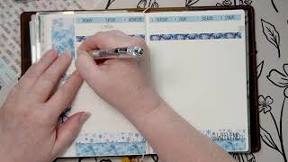 Functional Plan With Me Weekly and Monthly Spreads In My Sterling Ink Core B6 Planner