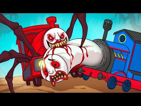 CHOO CHOO CHARLES vs. THOMAS.EXE?! (Cartoon Animation)