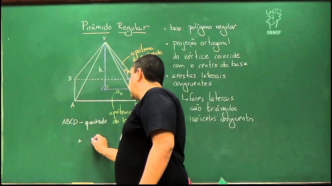 Pirâmide regular - Aula 20