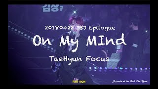 [4K fancam] 20180422 JBJ 정바콘 Epilogue On My Mind 노태현 focus