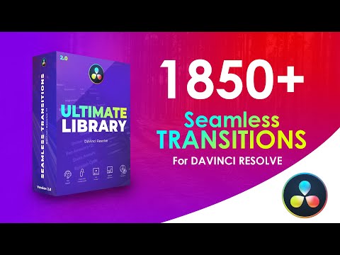 Seamless Transitions Pack - 1850+ DaVinci Resolve Transitions - Review