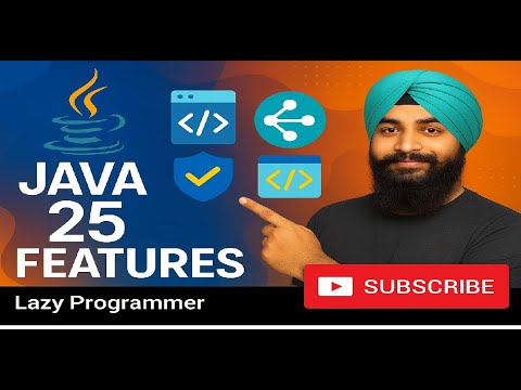Java 25 All New Features Explained in a Single Video #Java #ai #machinelearning #future