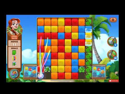 Lost Island Blast Adventure Level 1473 NO BOOSTERS - A S GAMING ✔