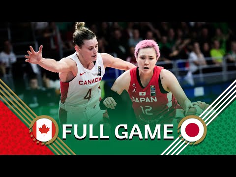 Canada v Japan | Full Basketball Game | FIBA Women's Olympic Qualifying Tournament Hungary 2024