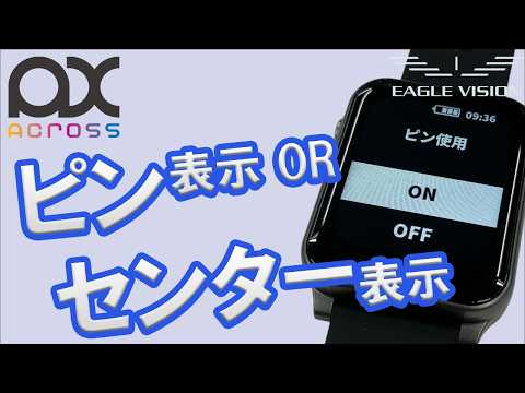 ピン使用（ピンポジを表示させない設定）