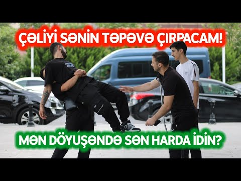 QAZİNİ TEHQİR EDİB PULUN ALMAQİN SONU (DOYULDU) BAKİDA SOSYAL PRANK