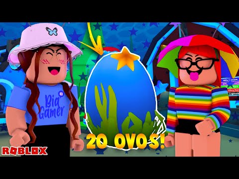 CHOCAMOS 20 OVOS DO OCEANO NO ADOPT ME!! TIVEMOS SORTE?? 🐬😱