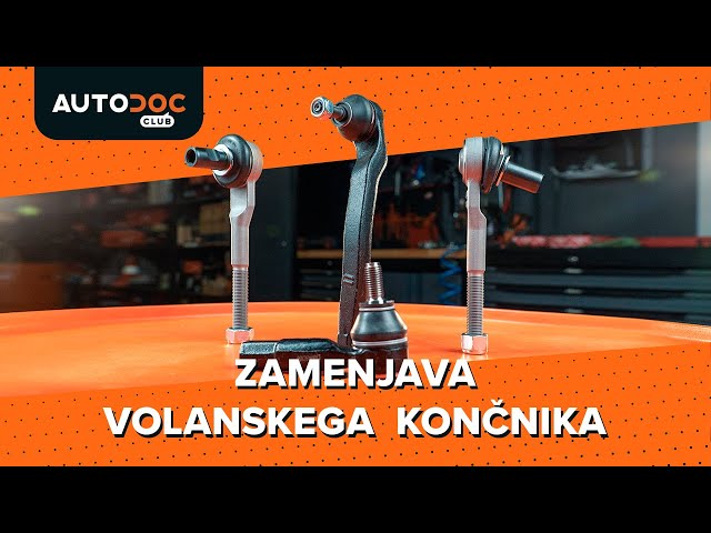 Oglejte si video vodič, kako zamenjati Konec jarmovega droga na OPEL Movano Keson / Podvozje (X70)