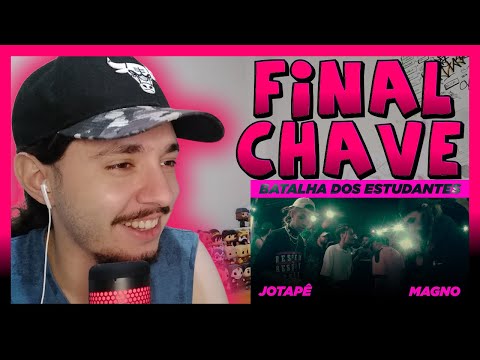 (Melhor vibe 💥) Jotapê x Magno | Grande final | Batalha dos Estudantes | Guarulhos | REACT BAUEB