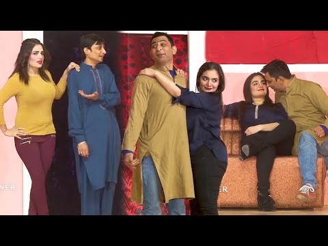 Amjad Rana with Maryam Khan and Zulfi | Comedy Clip | Stage Drama 2022 | Punjabi Stage Drama