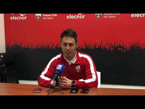 Post partido J36 | Análisis de Sergio Rodríguez tras el triunfo en Gobela (1-3) ante el Arenas