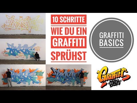 Graffiti - 10 Schritte um ein Graffiti zu sprühen - Graffiti Coach